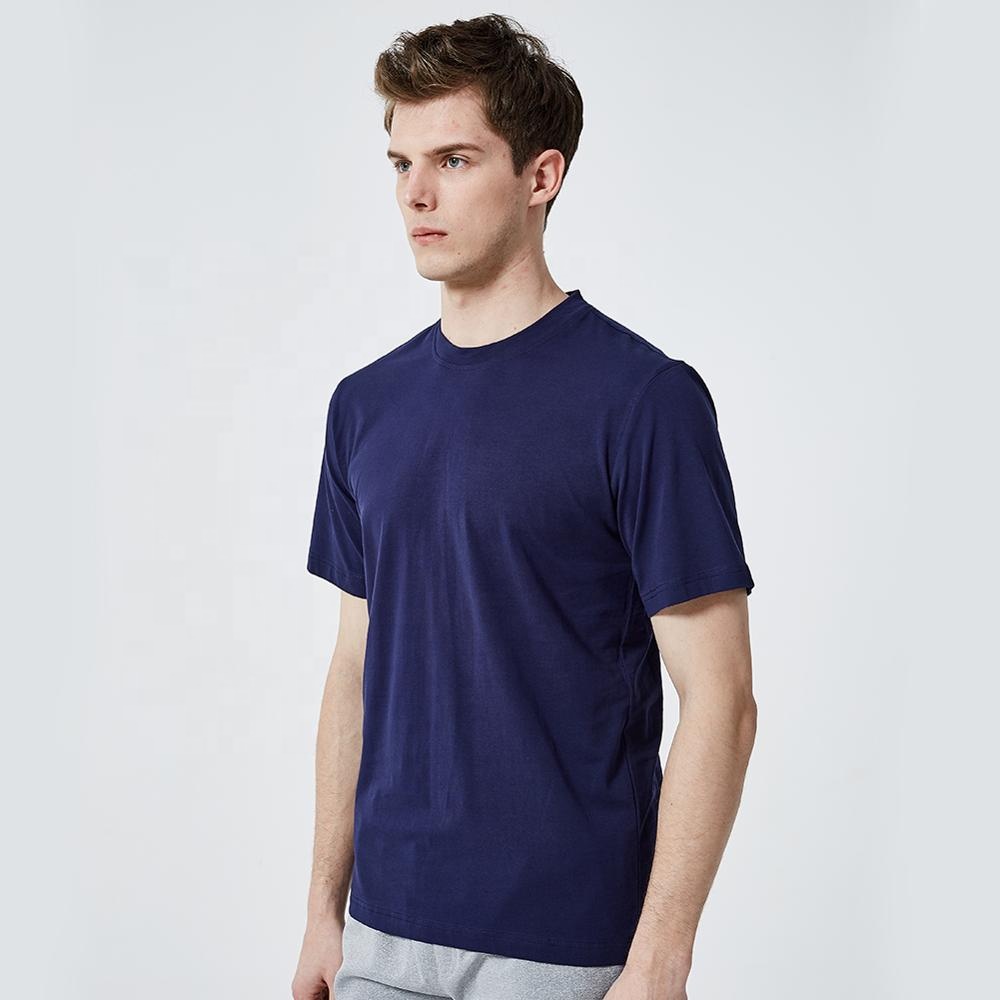 mens tshirts basic tshirt mens solid clothing T-shirts - Image 3