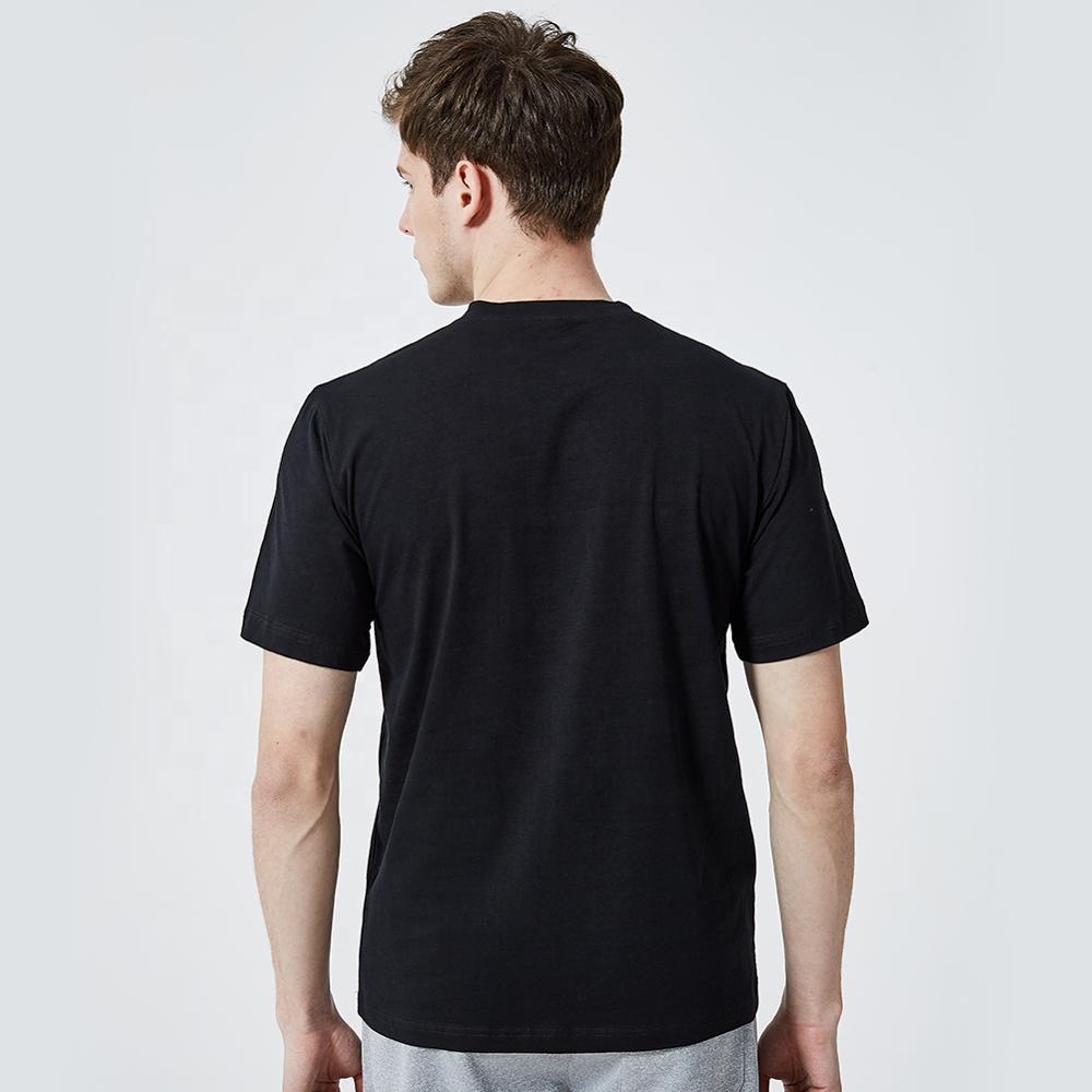 mens tshirts basic tshirt mens solid clothing T-shirts - Image 2