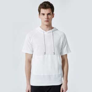 White t-shirt wholesale 100% organic cotton t-shirt