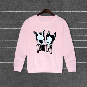 The latest design rubber printing women sweatshirt - Image 4