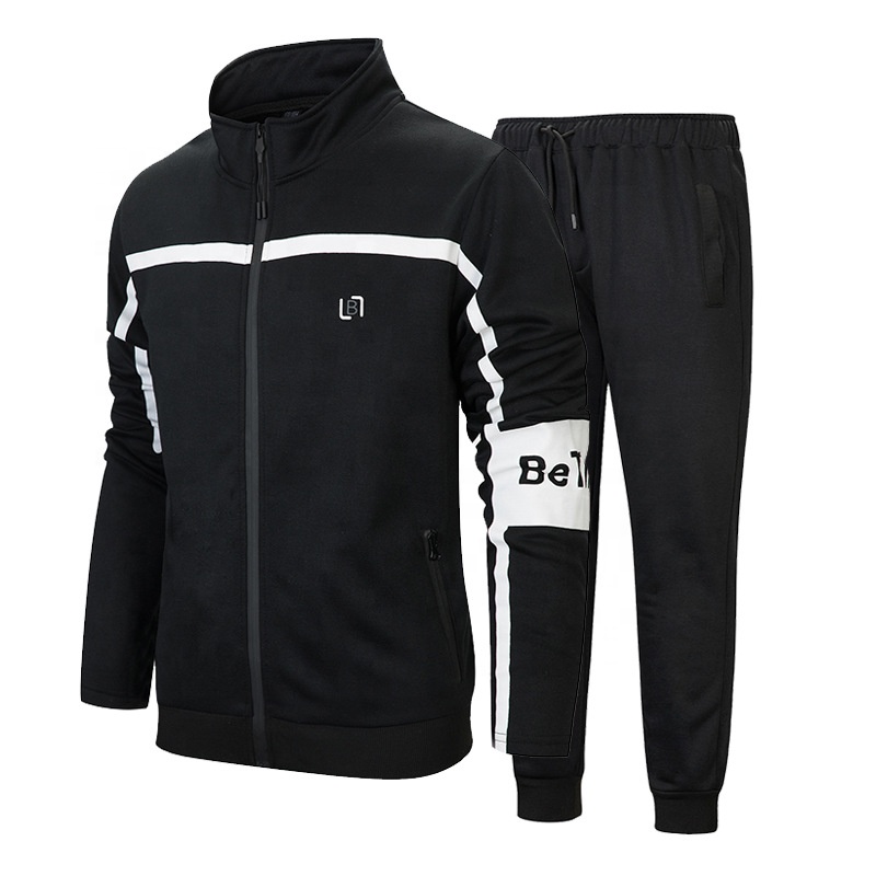 Custom Latest Top Design New Tracksuits Mens - Image 3
