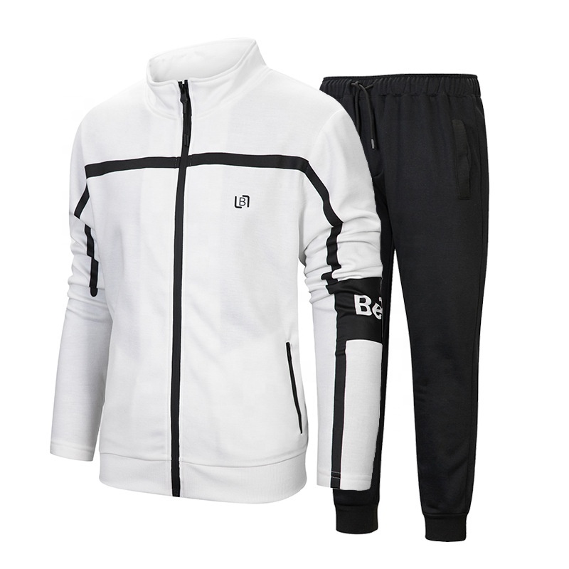 Custom Latest Top Design New Tracksuits Mens - Image 2