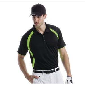 Mens color combination dry fit polo shirt the latest design