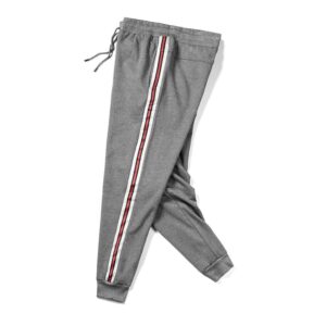 Winter warm heavy weight fleece cotton men trackpants