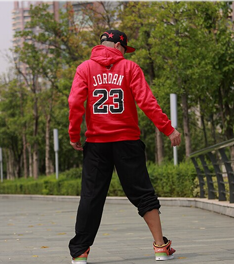 kangaroo pocket athlete warm pullover sports fleece jacket men - Image 2