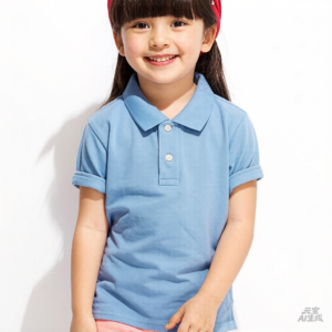 breathable plain polo kids clothes kid's wear