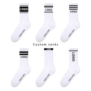 Customize Unisex Adult Everyday Cushioned Training Crew Socks